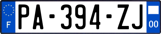 PA-394-ZJ
