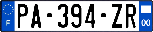 PA-394-ZR