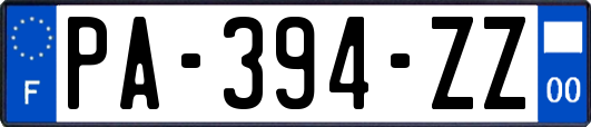PA-394-ZZ