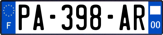 PA-398-AR