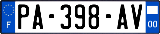 PA-398-AV