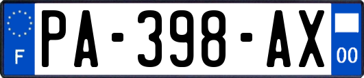 PA-398-AX
