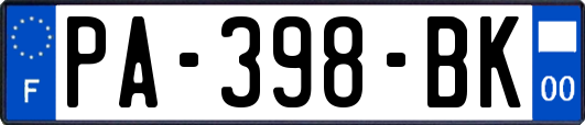 PA-398-BK