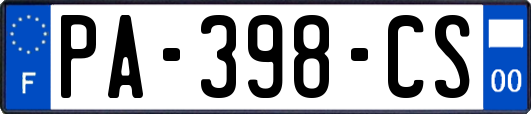 PA-398-CS