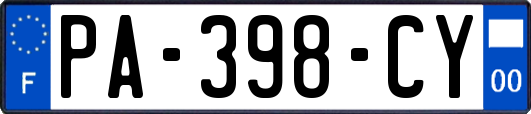 PA-398-CY
