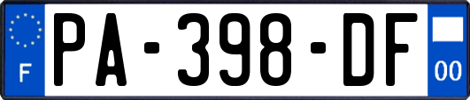 PA-398-DF