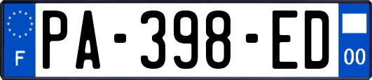 PA-398-ED