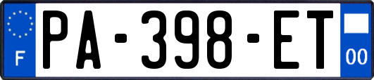 PA-398-ET