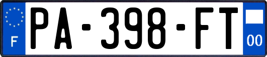 PA-398-FT