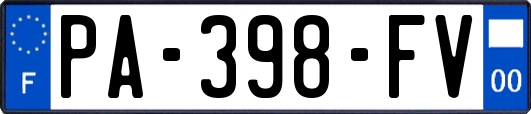 PA-398-FV