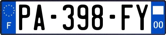 PA-398-FY