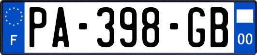 PA-398-GB