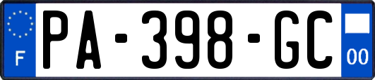 PA-398-GC