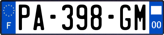 PA-398-GM
