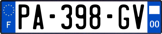 PA-398-GV