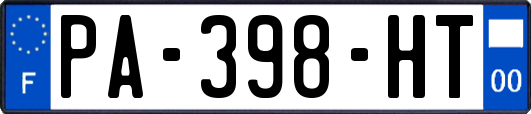PA-398-HT