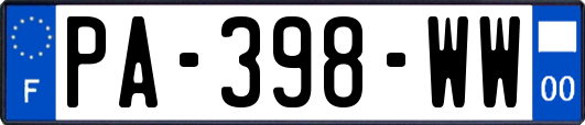 PA-398-WW