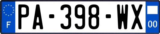 PA-398-WX