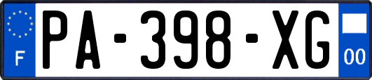 PA-398-XG