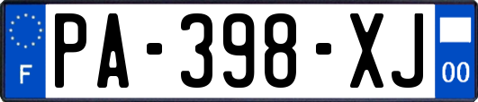 PA-398-XJ
