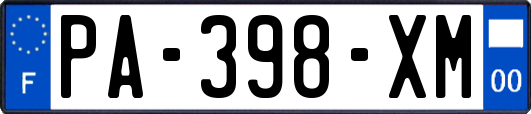 PA-398-XM