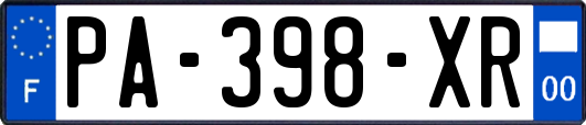 PA-398-XR