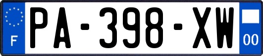 PA-398-XW