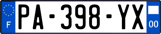 PA-398-YX