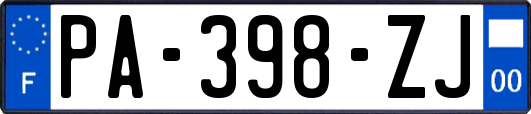 PA-398-ZJ