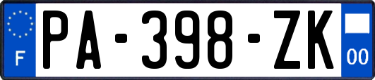 PA-398-ZK