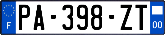 PA-398-ZT