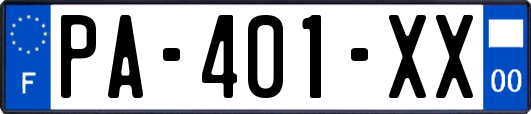 PA-401-XX