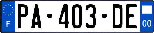 PA-403-DE