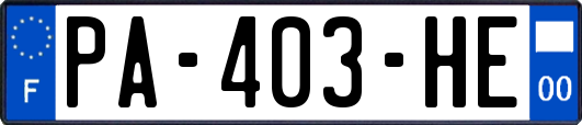 PA-403-HE
