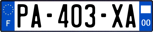PA-403-XA