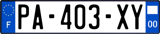 PA-403-XY