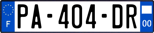 PA-404-DR