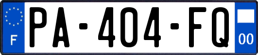 PA-404-FQ