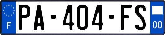 PA-404-FS