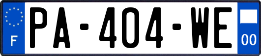 PA-404-WE