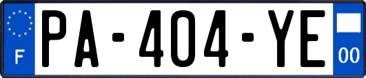 PA-404-YE