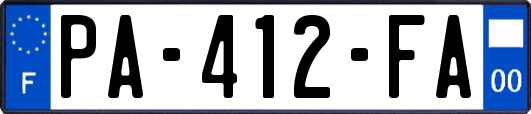 PA-412-FA