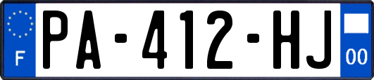 PA-412-HJ
