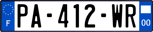 PA-412-WR