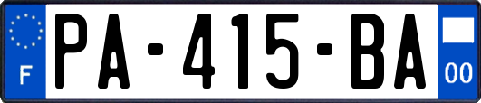 PA-415-BA