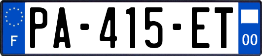 PA-415-ET