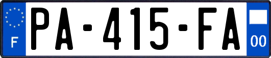 PA-415-FA