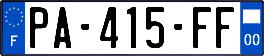 PA-415-FF