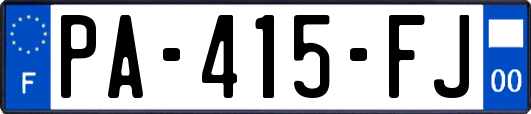 PA-415-FJ