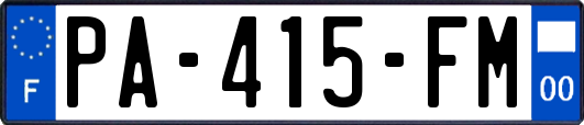 PA-415-FM
